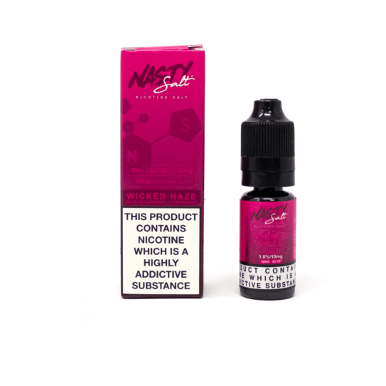[Old Range ] Nasty Salt - Wicked Haze  E-Liquid 10ml -10mg